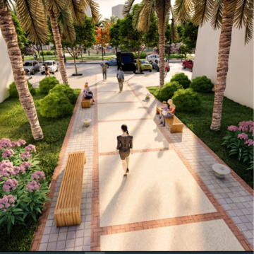 Balcony in  Plot at LJK Vasto, Makhdoompur Kaithi – for Sale