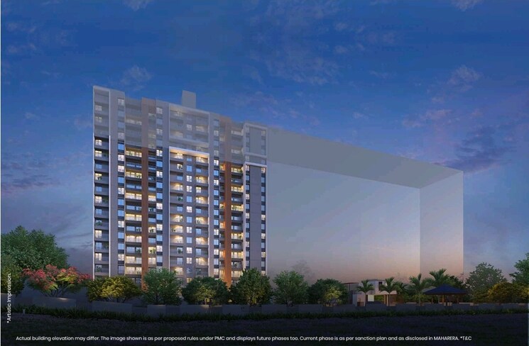 Exterior View, porwal-parklane-urbanjoy 2 Bedroom 750 Sq.Ft. Apartment In Sus Pune 7592235