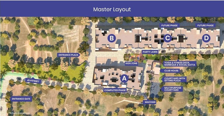 Master Plan, porwal-parklane-urbanjoy 2 Bedroom 750 Sq.Ft. Apartment In Sus Pune 7592235