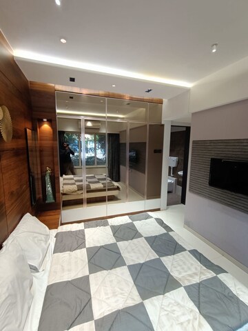 Living Room in 2 BHK Apartment at Charms Global City, Ambernath East – for Sale