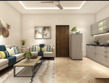 Living Room in 1 BHK Apartment at Redwood Magnus, Jeerota – for Sale