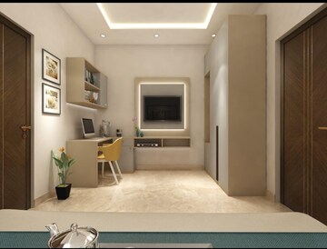 Living Room in 1 BHK Apartment at Redwood Magnus, Jeerota – for Sale