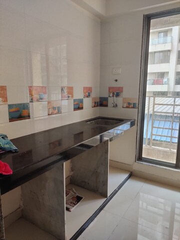 Kitchen in 1 BHK Apartment at Jay Gurudev Sai Ornate, Ulwe – for Sale