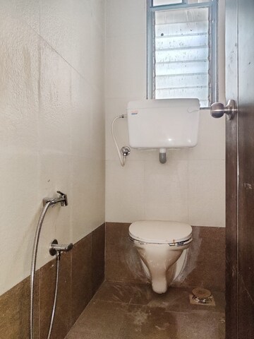 Bathroom in 1 BHK Apartment at Jay Gurudev Sai Ornate, Ulwe – for Sale