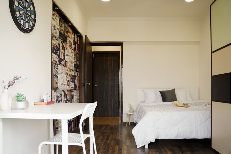 Bedroom, aditya-vardhan-apartment 3 Bedroom 1280 Sq.Ft. Apartment In Powai Mumbai 7593615