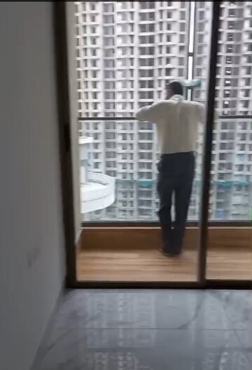 Balcony in 2 BHK Apartment at Raymond Realty Phase II, Pokhran Road No 2 – for Sale