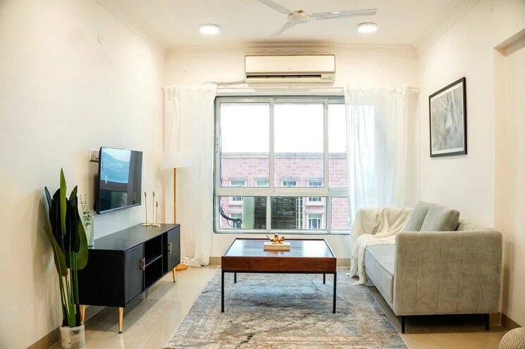 Living Room, nahar-amrit-shakti-rosa-alba 2 Bedroom 1360 Sq.Ft. Apartment In Chandivali Mumbai 7593775