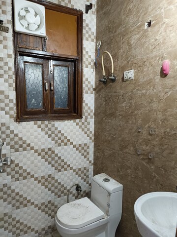 Bathroom in 2 BHK Builder Floor at Mahavir Enclave – for Sale