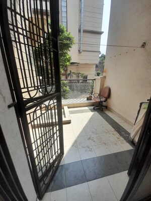 Balcony in 2 BHK Apartment at Dorabjee Paradise Building A&B Condominium, Mohammadwadi – for Rent