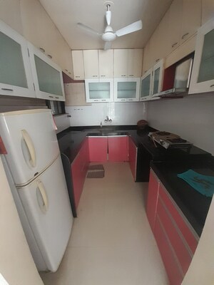 Kitchen in 2 BHK Apartment at Dorabjee Paradise Building A&B Condominium, Mohammadwadi – for Rent
