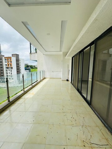 Balcony in 3 BHK Apartment at Prabodh Divinity, Mohammadwadi – for Rent