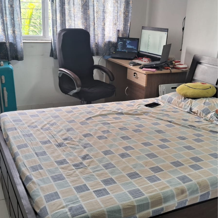 Bedroom, hermes-heritage-homes 1 Bedroom 650 Sq.Ft. Apartment In Nagar Road Pune 7594003