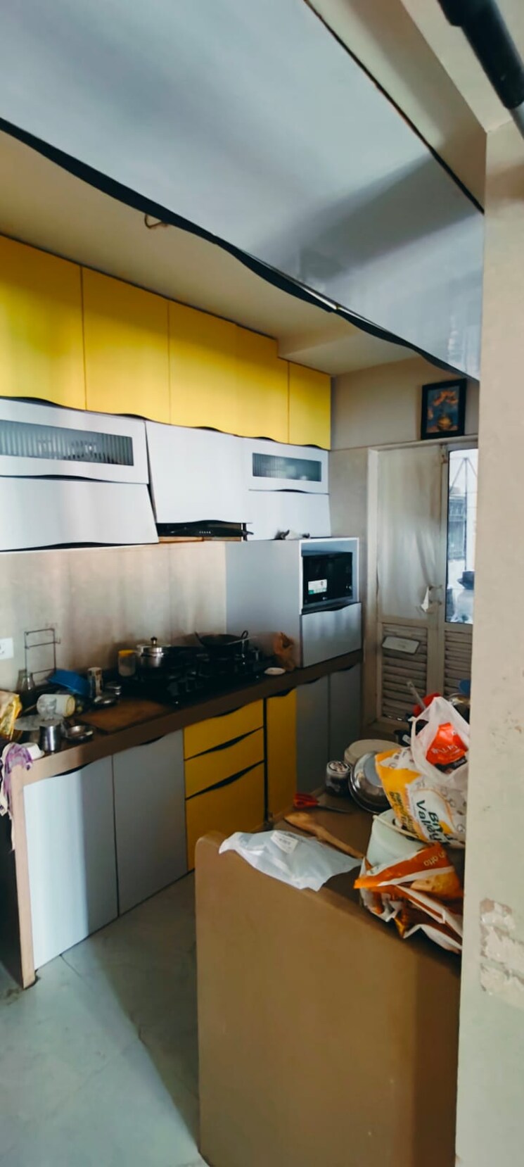 Kitchen, dosti-willow 2 Bedroom 639 Sq.Ft. Apartment In Balkum Pada Thane 7594012