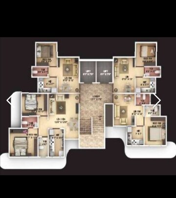 Floor Plan in 1 BHK Apartment at Goregaon East – for Sale