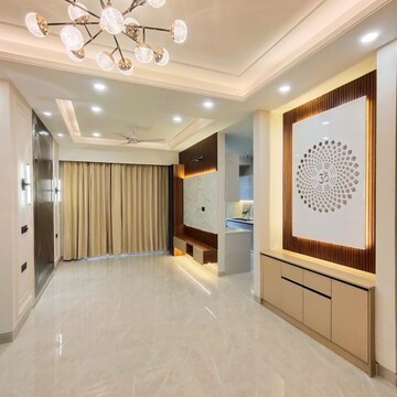 Living Room in 3.5 BHK Builder Floor at Adani Samsara Vilasa, Sector 63 – for Sale