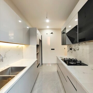 Kitchen in 3.5 BHK Builder Floor at Adani Samsara Vilasa, Sector 63 – for Sale