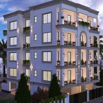4 BHK Builder Floor – Exterior View View at Unitech South City II, South City 2 - for Sale
