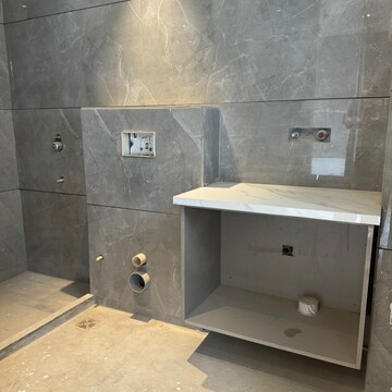 Attached Bathroom in 4 BHK Builder Floor at Eros Grand Mansions, Ghasola – for Sale