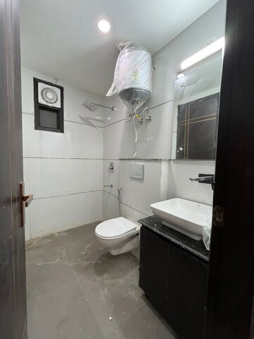 Bathroom in 3 BHK Builder Floor at Chattarpur – for Sale