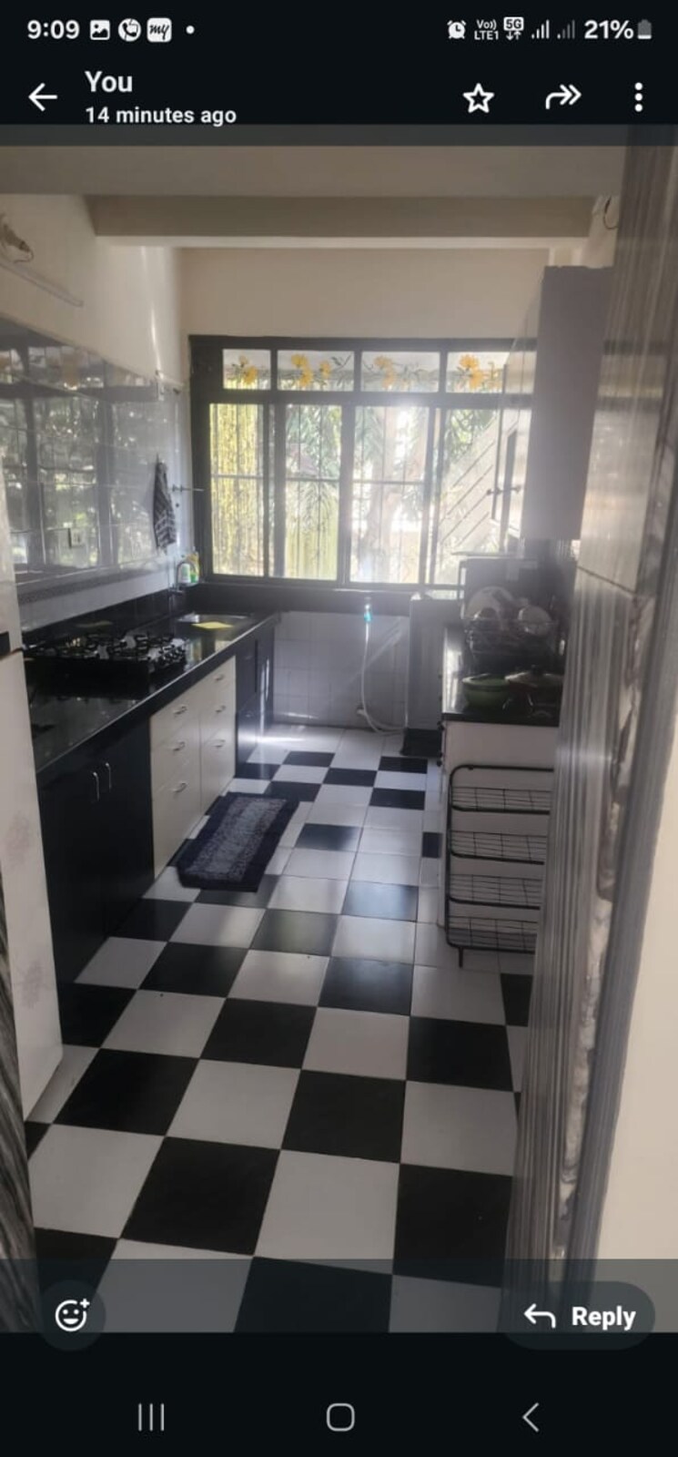 Kitchen, neco-gardens 2 Bedroom 1100 Sq.Ft. Apartment In Viman Nagar Pune 7596007