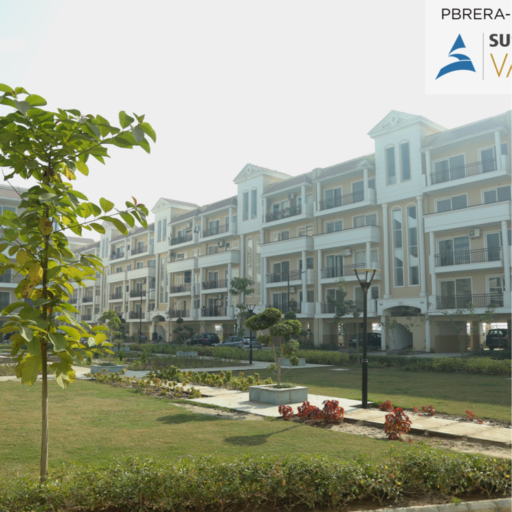 Exterior View, sushma-valencia 3 Bedroom 2250 Sq.Ft. Apartment In Nagla Road Zirakpur 7596187
