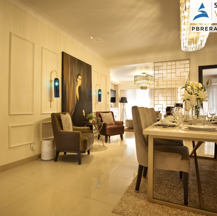 Living Room, sushma-valencia 3 Bedroom 2250 Sq.Ft. Apartment In Nagla Road Zirakpur 7596187