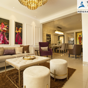 Bedroom in 3 BHK Apartment at Sushma Valencia, Nagla Road – for Sale
