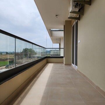 Balcony in 3 BHK Apartment at Maya Green Lotus Utsav, International Airport Road – for Sale