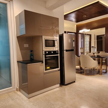 Living Room in 3 BHK Apartment at Maya Green Lotus Utsav, International Airport Road – for Sale