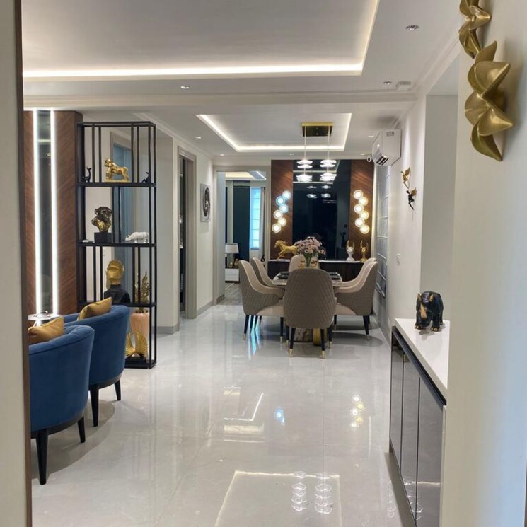 Living Room, maya-green-lotus-utsav 3 Bedroom 2100 Sq.Ft. Apartment In International Airport Road Zirakpur 7596207