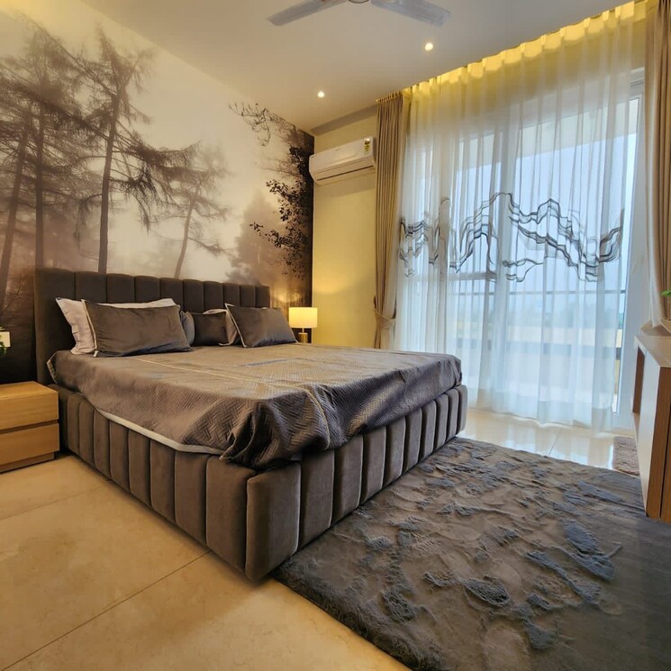 Bedroom, maya-green-lotus-utsav 3 Bedroom 2100 Sq.Ft. Apartment In International Airport Road Zirakpur 7596207