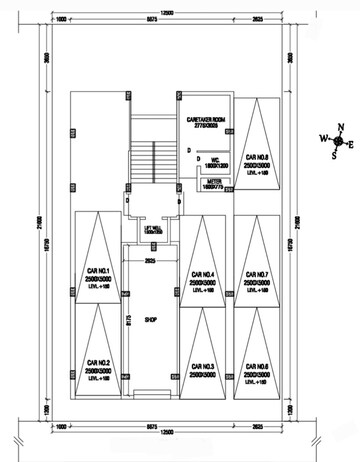 Floor Plan in 2 BHK Apartment at New Town – for Sale