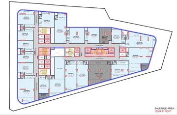 Master Plan in  Office Space at Transcon Kalina Business Centre, Santacruz East – for Sale
