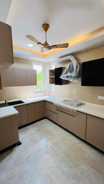 Kitchen in 3 BHK Builder Floor at Sushant Lok 3, Sector 57 – for Sale
