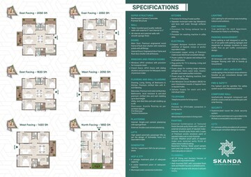 Floor Plan in 3 BHK Apartment at Velmala – for Sale