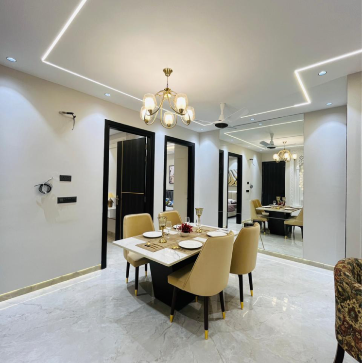 Living Room, sector 63a 3 Bedroom 180 Sq.Yd. Builder Floor In Sector 63a Gurgaon 7596689