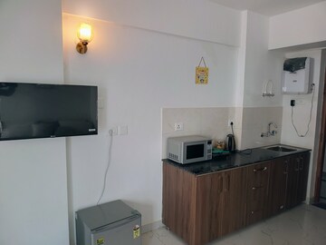 Kitchen in Studio Apartment at Earthcon Casa Grande II, Chi V Greater Noida – for Sale
