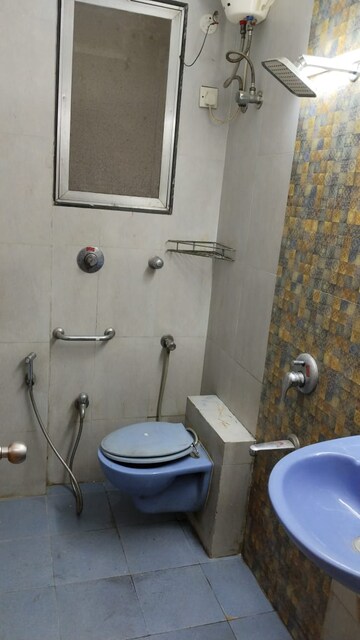 Bathroom in 4 BHK Apartment at Shah & Chheda Mahavir Ornate, Kopar Khairane – for Sale