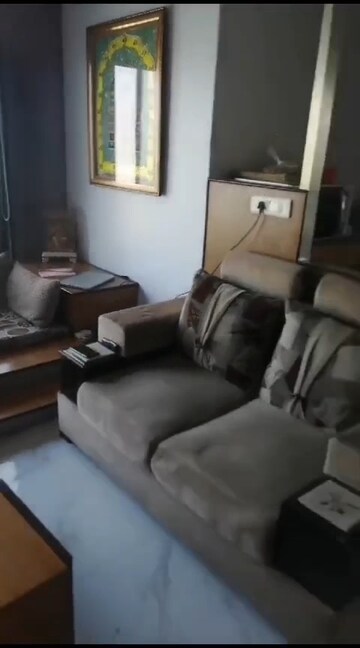 Living Room in 3 BHK Apartment at Adajan – for Sale