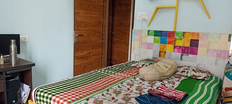 Bedroom, gala-pride-palms 2 Bedroom 700 Sq.Ft. Apartment In Kolshet Road Thane 7598007