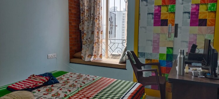 Bedroom, gala-pride-palms 2 Bedroom 700 Sq.Ft. Apartment In Kolshet Road Thane 7598007