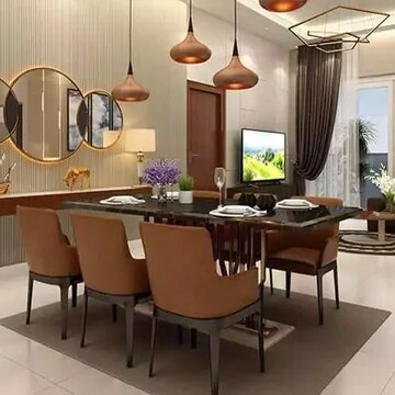 Living Room in 3.5 BHK Apartment at Kukatpally – for Sale