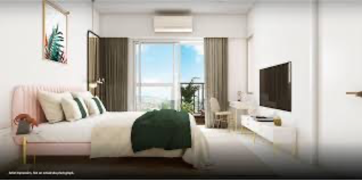 Bedroom, godrej-park-world 3 Bedroom 1198 Sq.Ft. Builder Floor In Bhoirwadi Pune 7598322