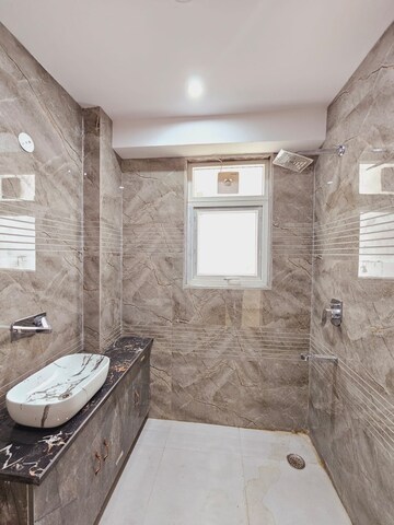 Bathroom in 3 BHK Builder Floor at Sushant Lok 3, Sector 57 – for Sale