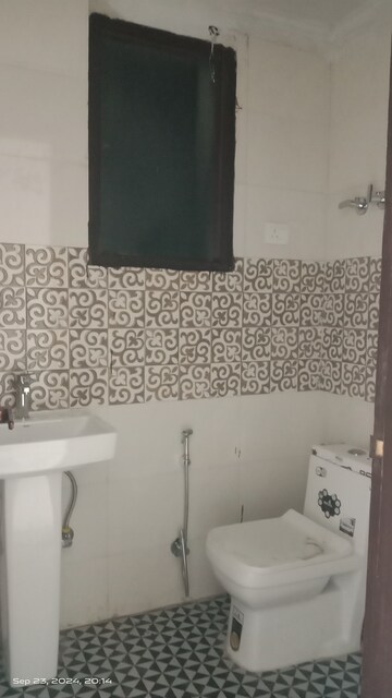 Bathroom in 1 BHK Builder Floor at Chattarpur – for Sale