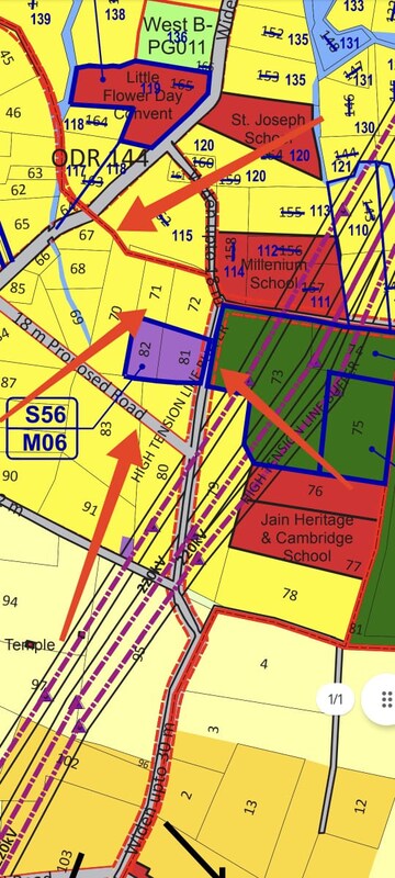  Plot – Map Location View at Chicholi - for Sale