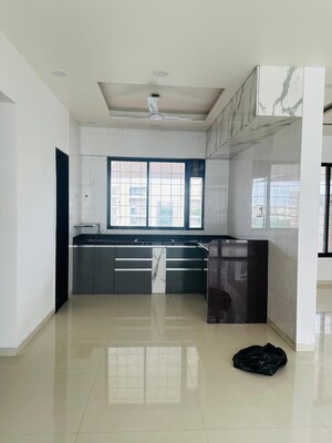 Kitchen in 3 BHK Apartment at Kumar Princetown Royal, Undri – for Rent