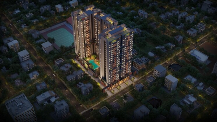 Exterior View, jhala-mayuk 3 Bedroom 1365 Sq.Ft. Apartment In Kothrud Pune 7598809