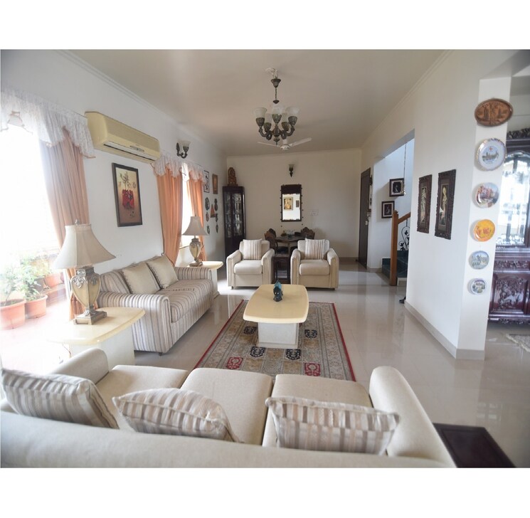 Living Room, vascon-eves-garden 4 Bedroom 3000 Sq.Ft. Apartment In Baner Pune 7598737