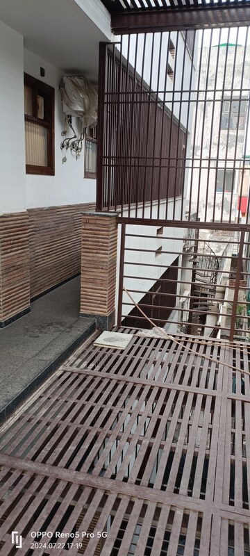 Balcony in 4 BHK Builder Floor at Janakpuri – for Sale